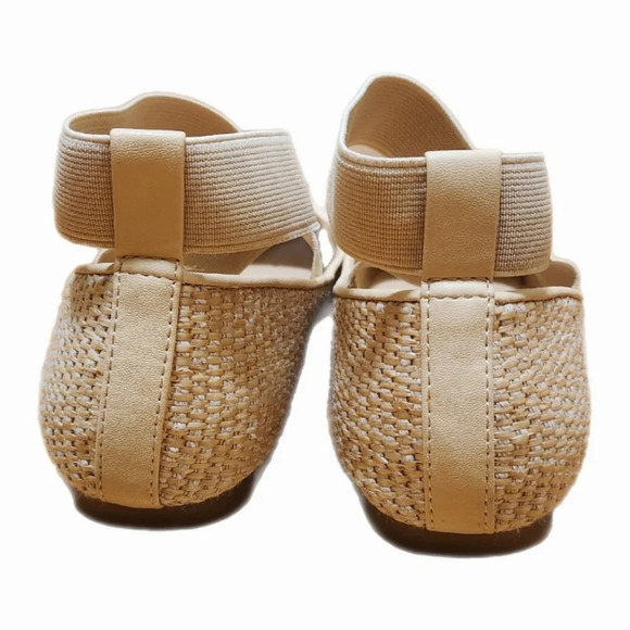 Jessica Simpson Mandalaye Bermuda Raffia Flat Shoes Natural - Picture 4 of 5